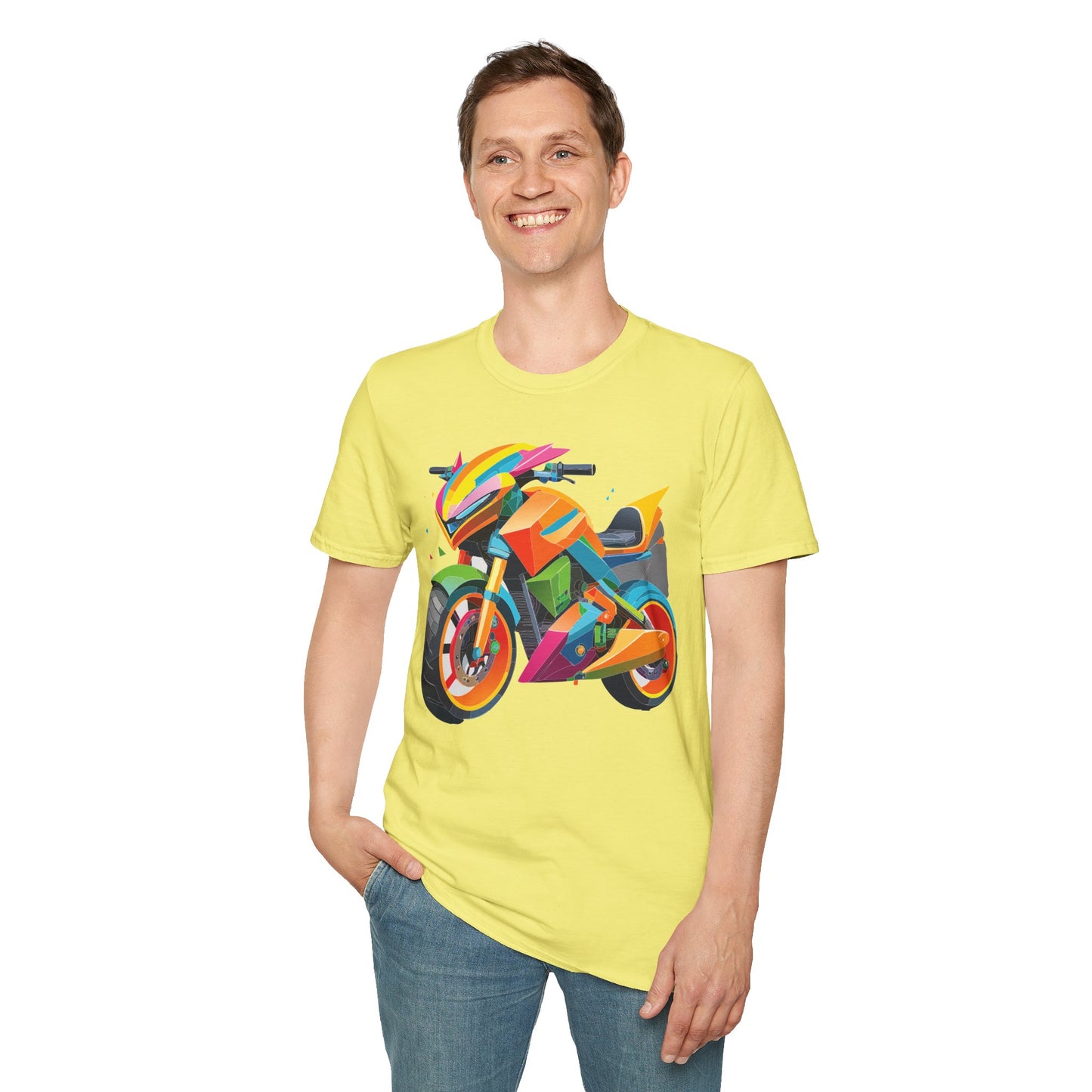Bike T Shirt, Moto Shirt, Shirt with Motorcycle, MTB T Shirts