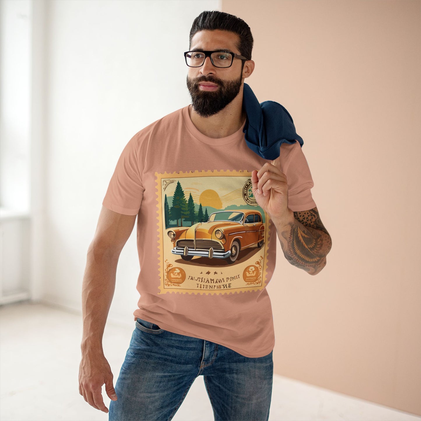Stamp Shirt, Postage Stamp Shirt