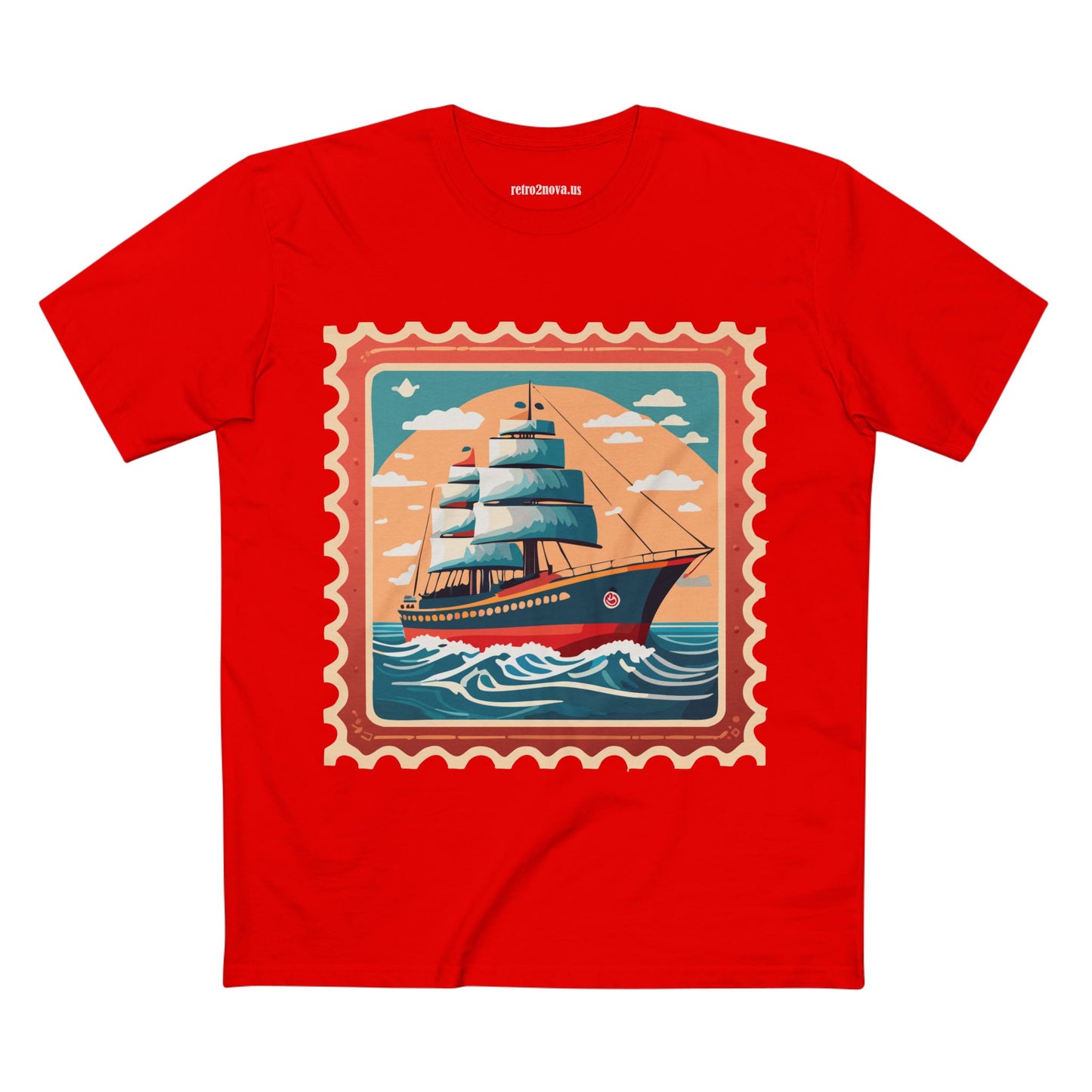 Stamp Shirt, Postage Stamp Shirt