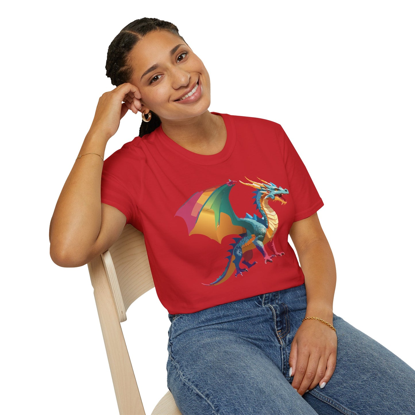Dragon T Shirt, Dragon Shirt, Shirt with Animals, Animal Shirt
