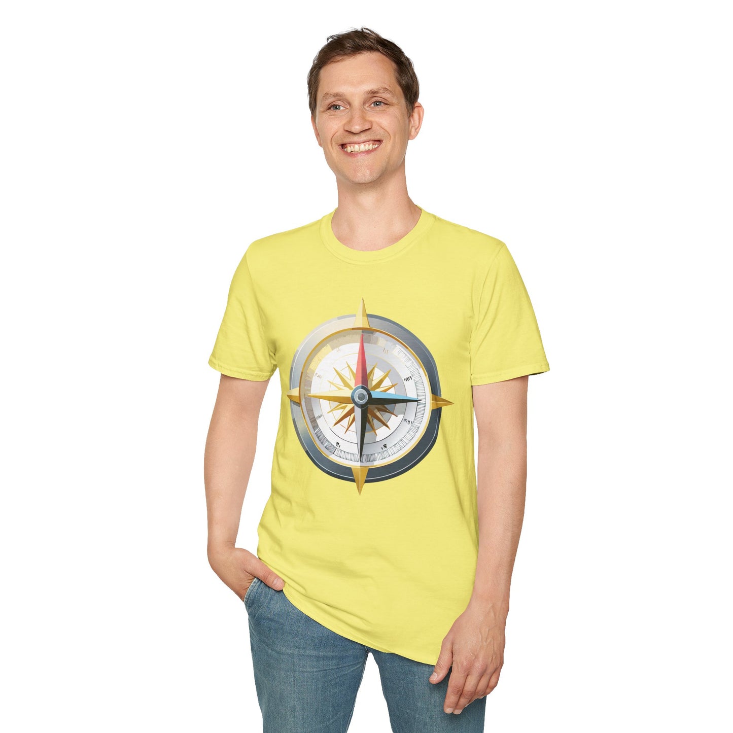 Compass T Shirt, Compass Shirt, Shirt with Compass, Navigator Shirt