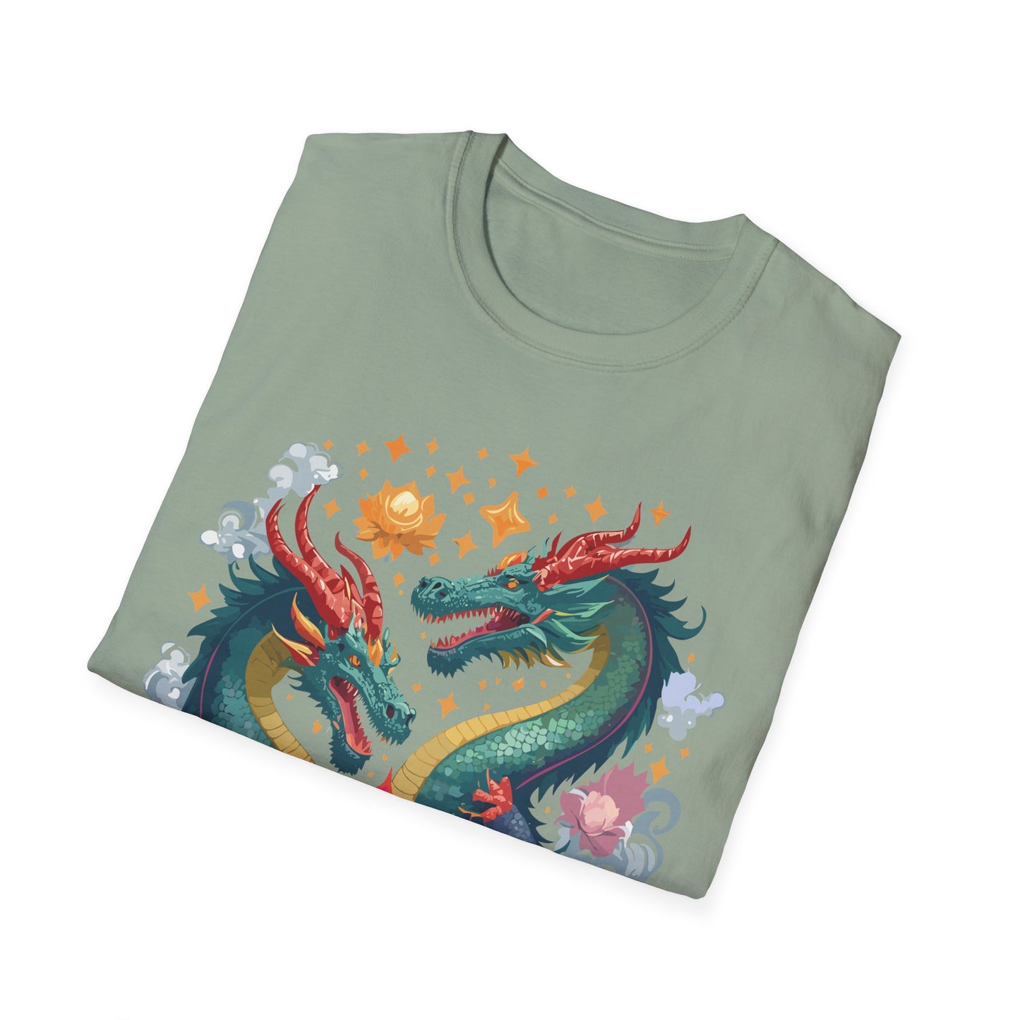Dragon T Shirt, Dragon Shirt, Shirt with Animals, Animal Shirt