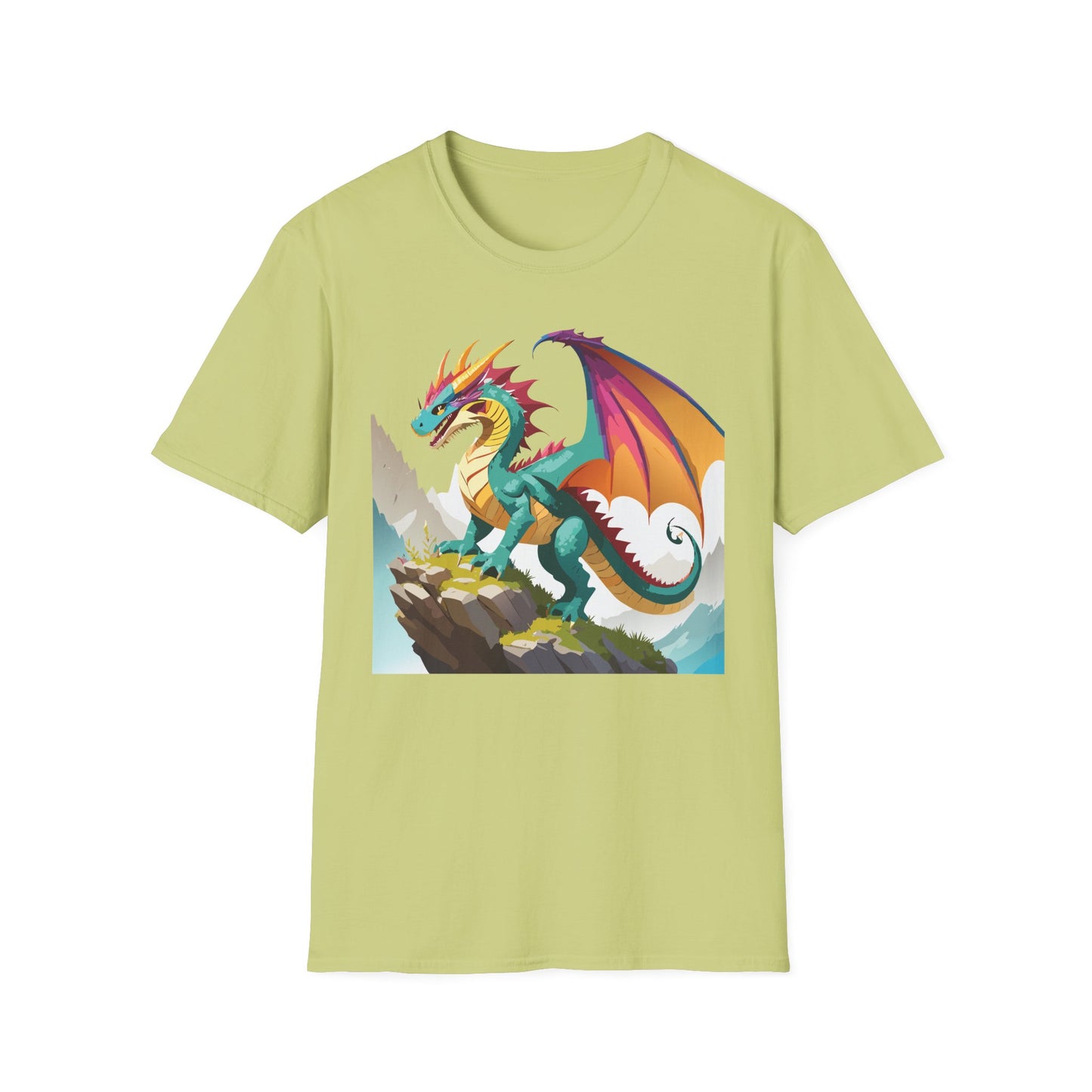 Dragon T Shirt, Dragon Shirt, Shirt with Animals, Animal Shirt