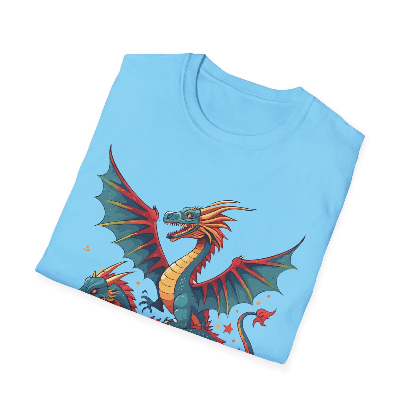 Dragon T Shirt, Dragon Shirt, Shirt with Animals, Animal Shirt