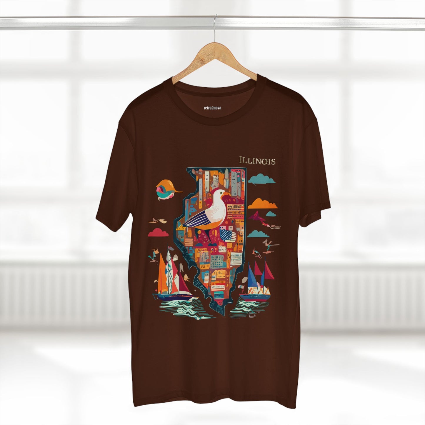 US State Shirts, Illinois Shirt