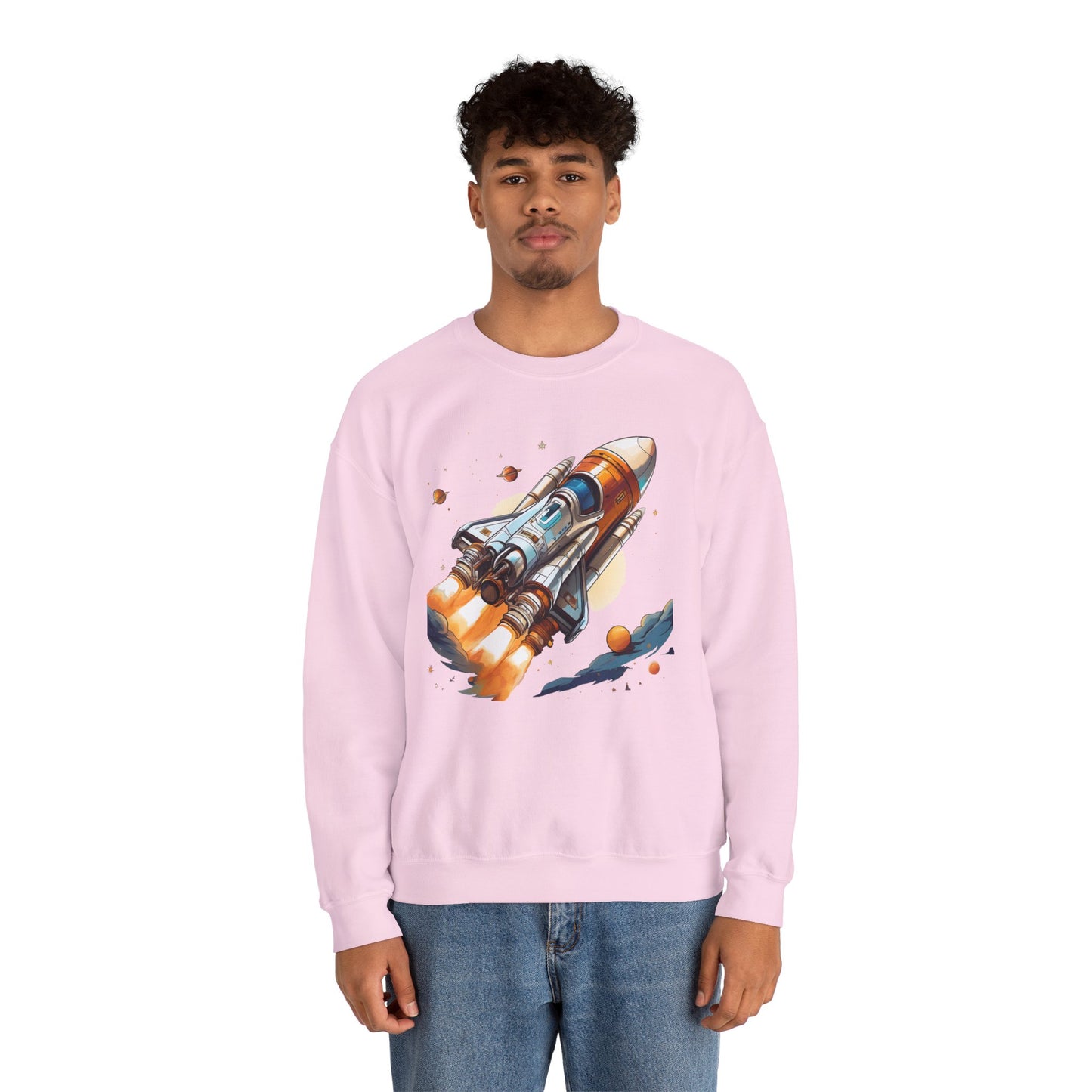 Space Shuttle Sweatshirt, Cosmic Sweatshirt, Astronaut Sweatshirt, Space Cosmic Sweatshirt
