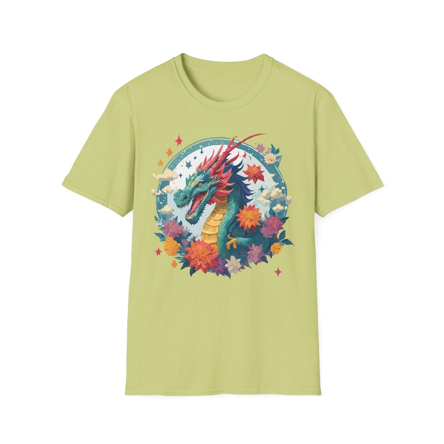 Dragon T Shirt, Dragon Shirt, Shirt with Animals, Animal Shirt
