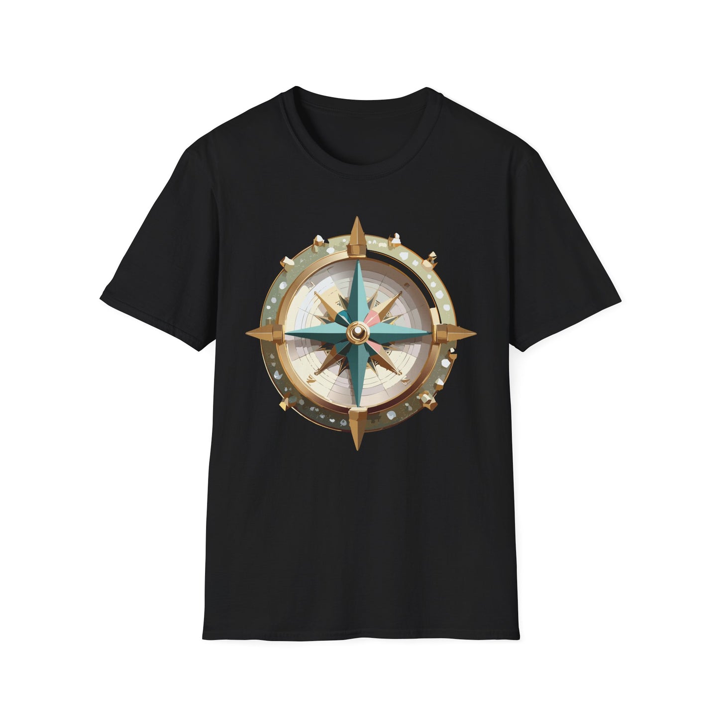Compass T Shirt, Compass Shirt, Shirt with Compass, Navigator Shirt