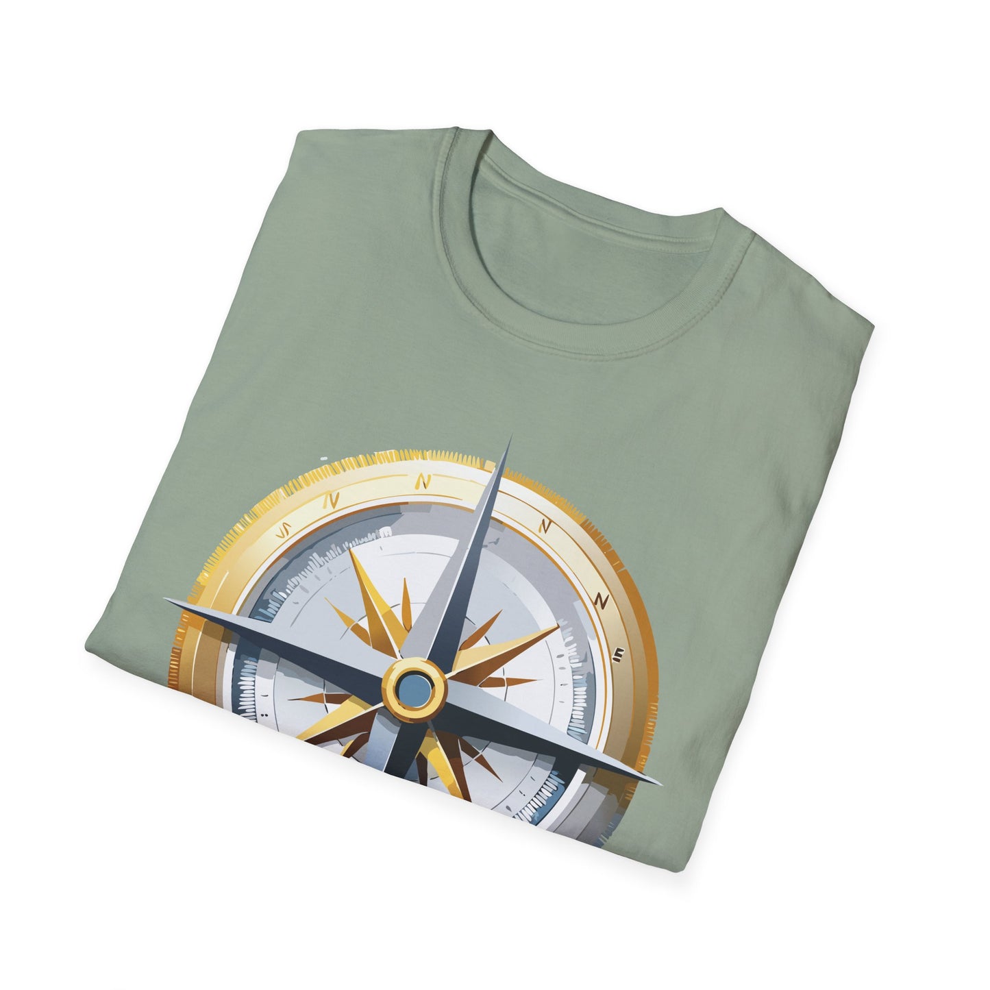 Compass T Shirt, Compass Shirt, Shirt with Compass, Navigator Shirt
