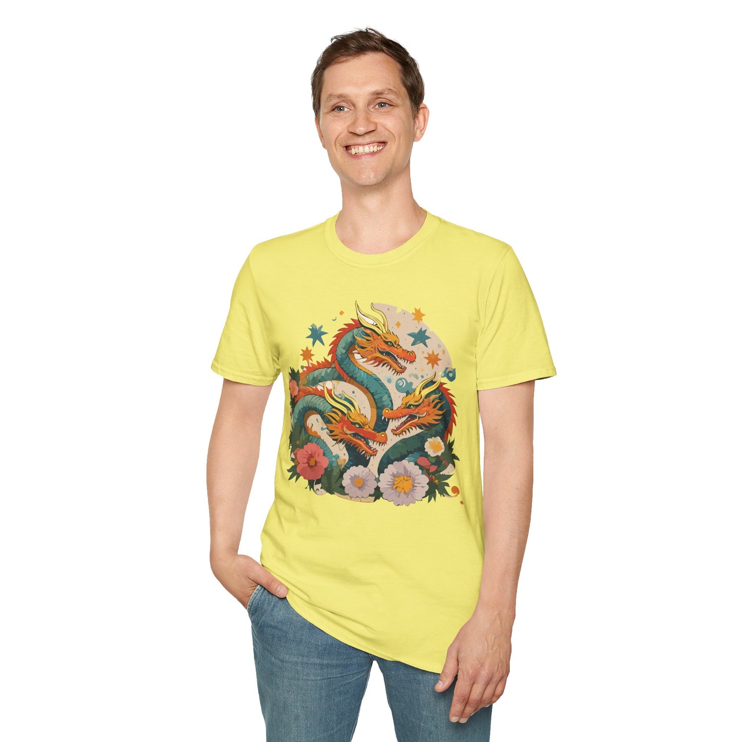 Dragon T Shirt, Dragon Shirt, Shirt with Animals, Animal Shirt
