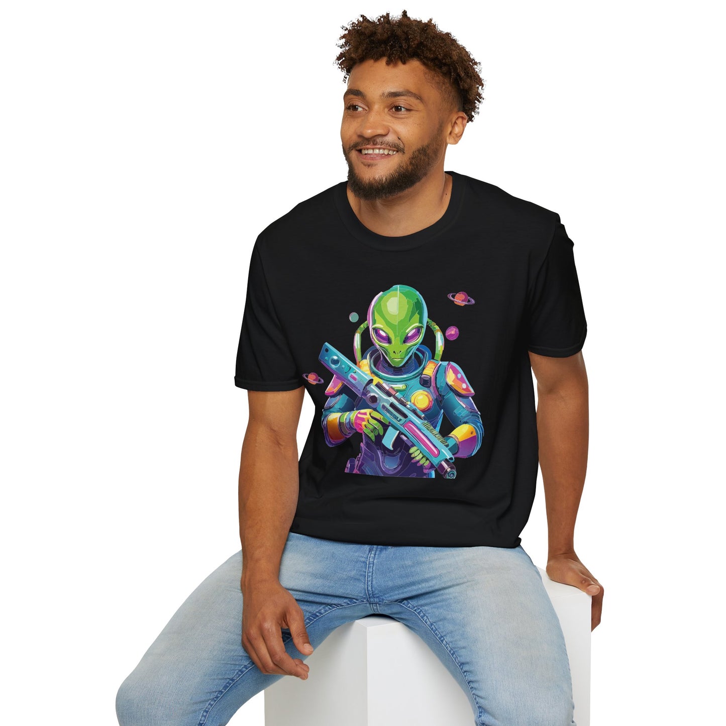 Alien T Shirt, Cosmos Shirt, Shirt with Aliens, Cosmo Shirts