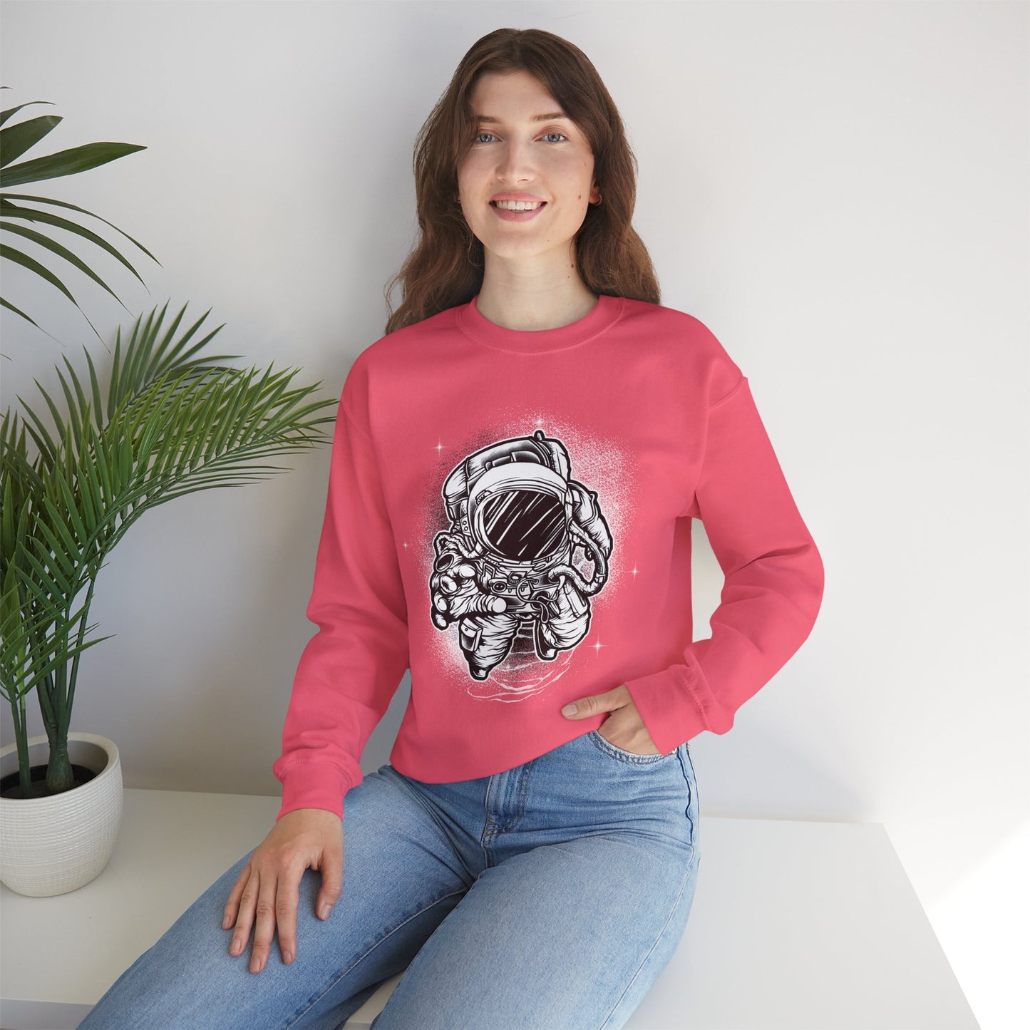 Space Shuttle Sweatshirt, Cosmic Sweatshirt, Astronaut Sweatshirt, Space Cosmic Sweatshirt