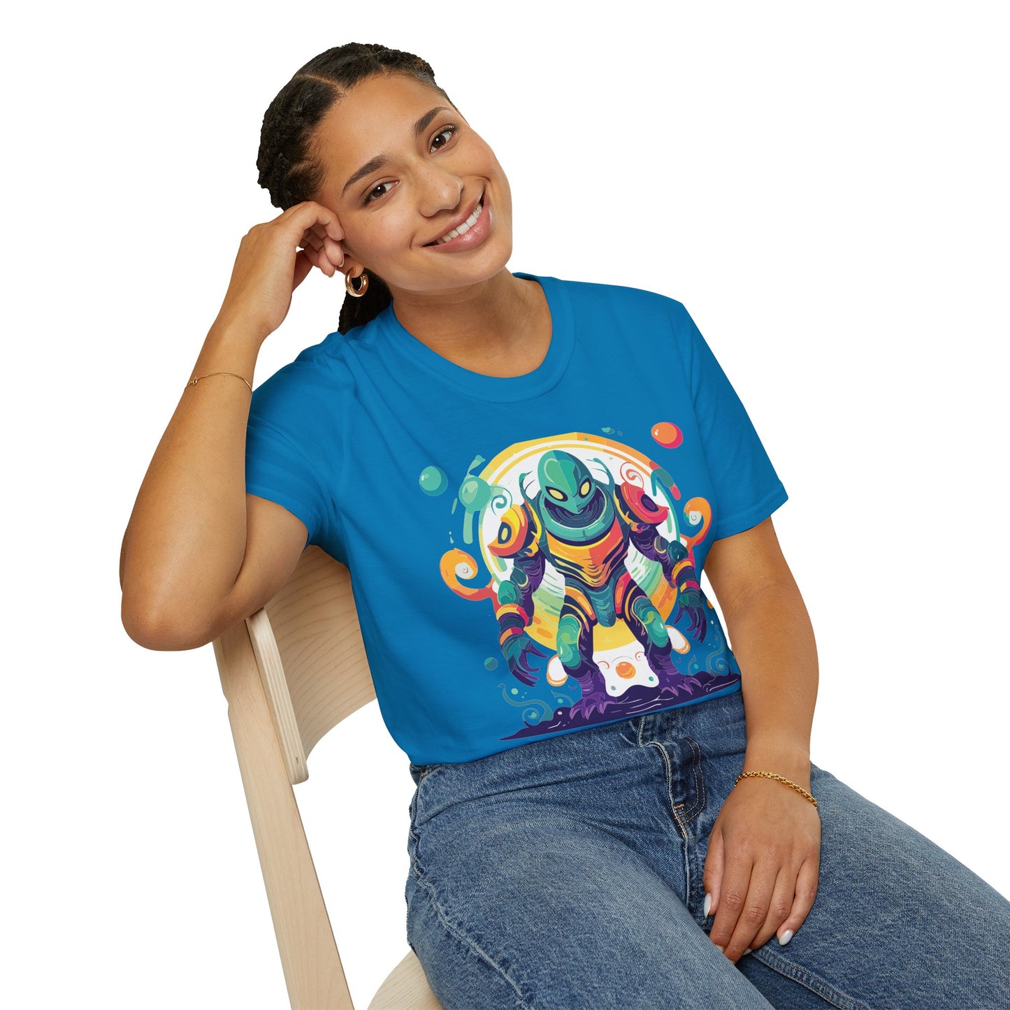 Alien T Shirt, Cosmos Shirt, Shirt with Aliens, Cosmo Shirts