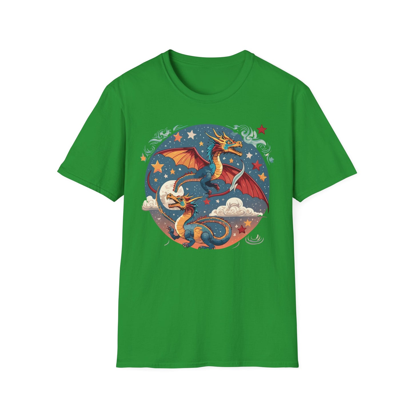 Dragon T Shirt, Dragon Shirt, Shirt with Animals, Animal Shirt