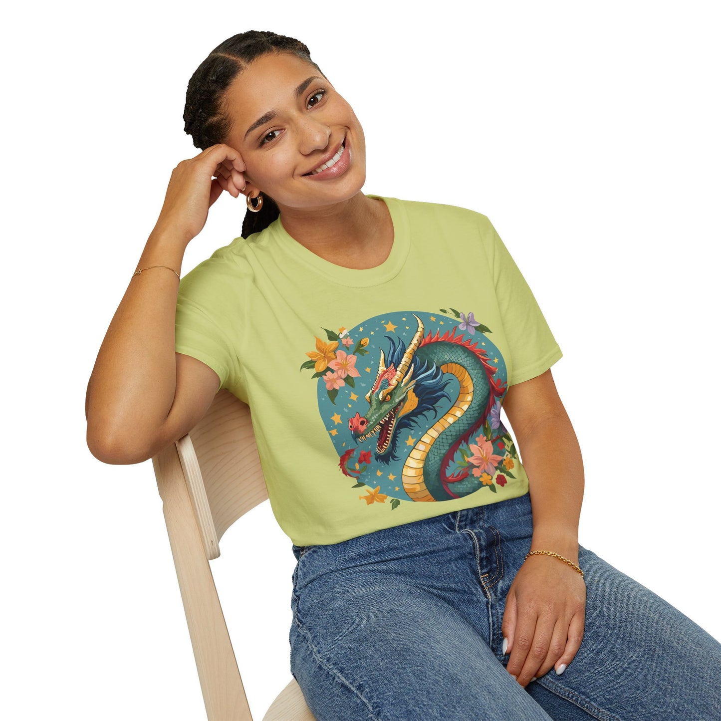 Dragon T Shirt, Dragon Shirt, Shirt with Animals, Animal Shirt