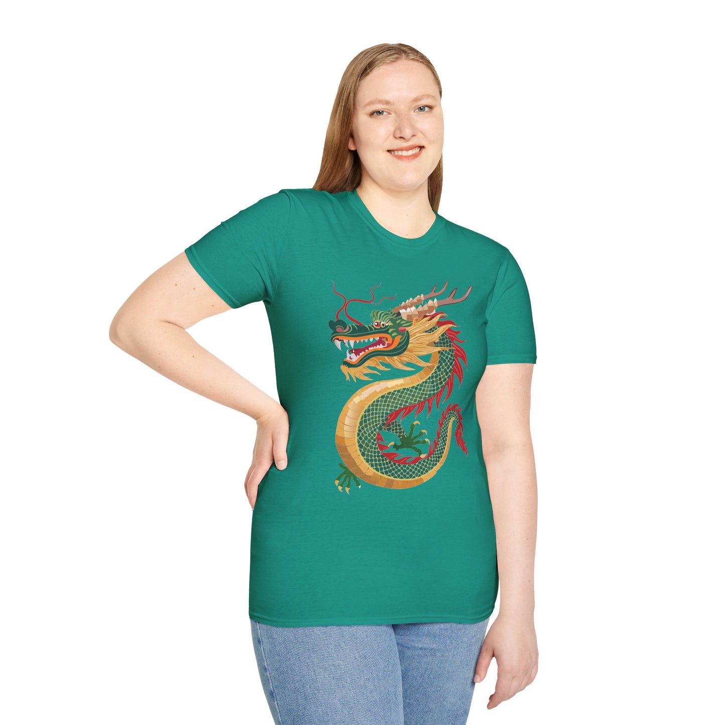 Dragon T Shirt, Dragon Shirt, Shirt with Animals, Animal Shirt