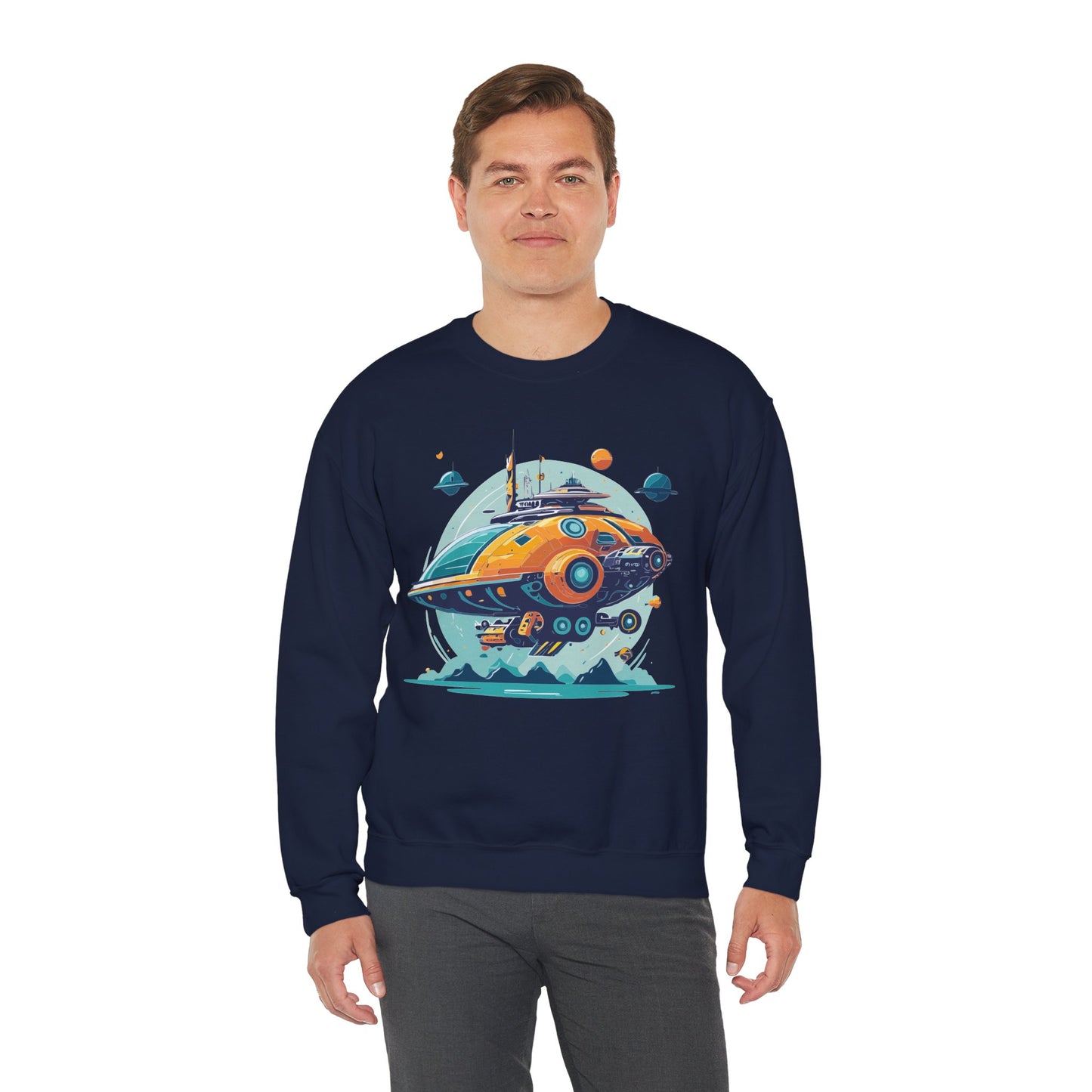 Space Shuttle Sweatshirt, Cosmic Sweatshirt, Astronaut Sweatshirt, Space Cosmic Sweatshirt