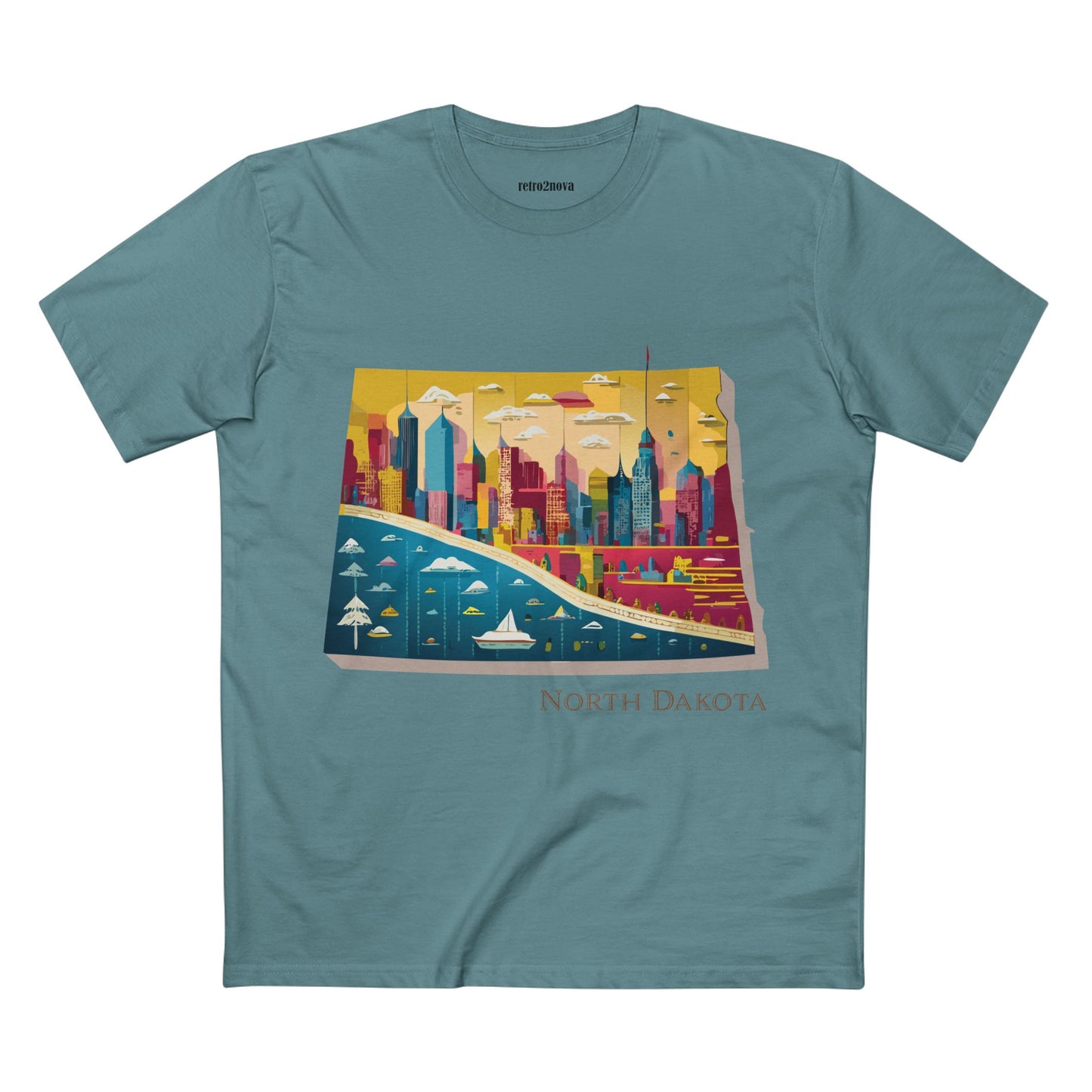 US State Shirts, North Dakota Shirt