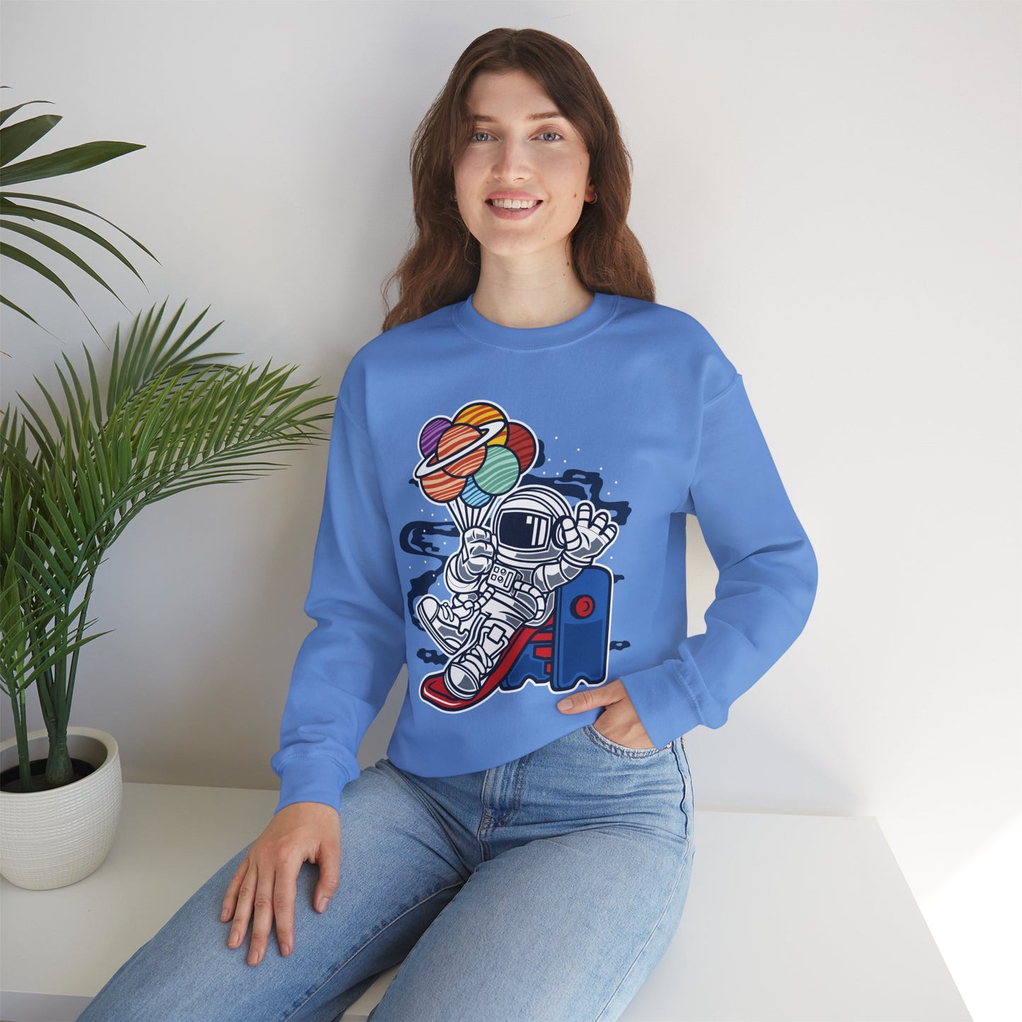 Space Shuttle Sweatshirt, Cosmic Sweatshirt, Astronaut Sweatshirt, Space Cosmic Sweatshirt