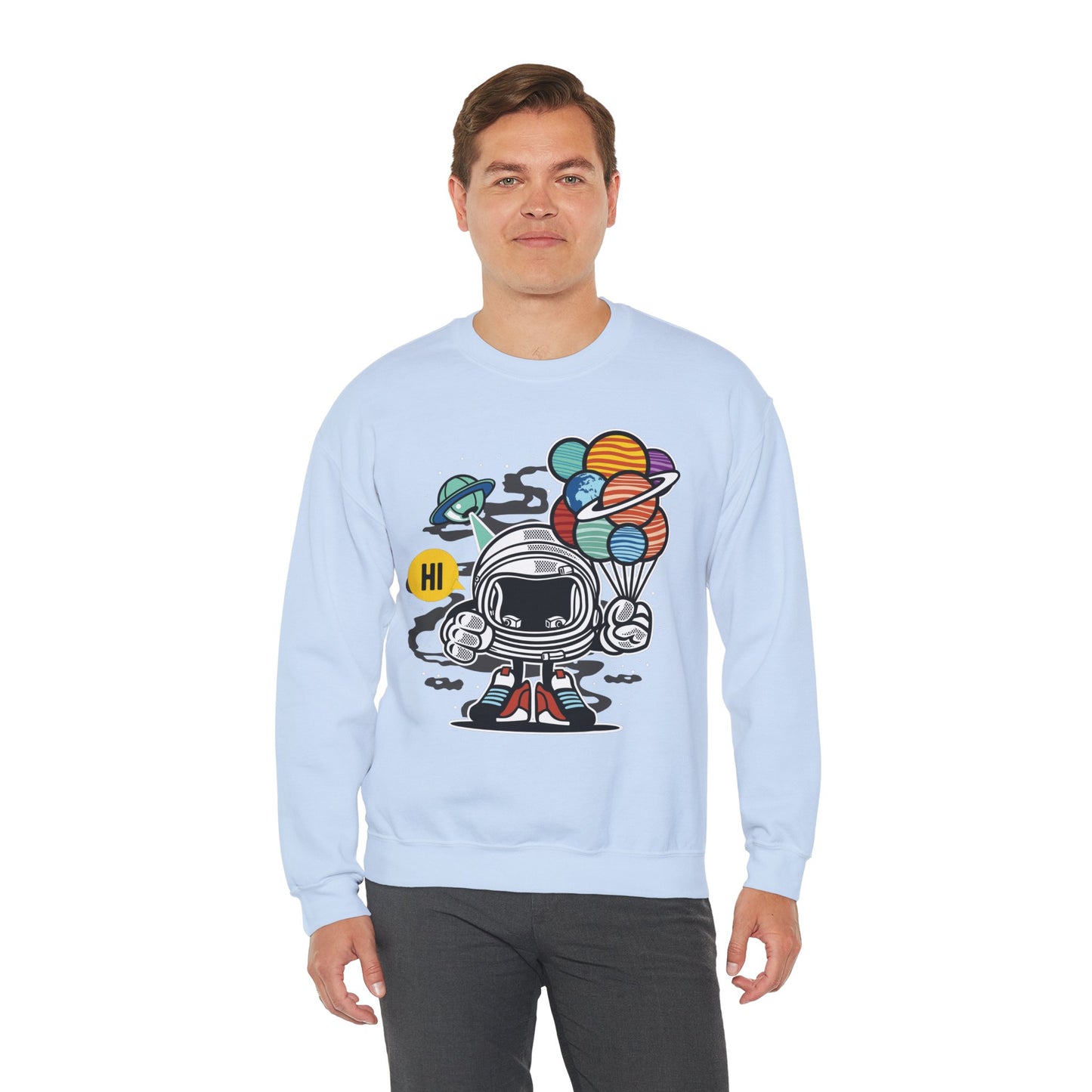 Space Shuttle Sweatshirt, Cosmic Sweatshirt, Astronaut Sweatshirt, Space Cosmic Sweatshirt