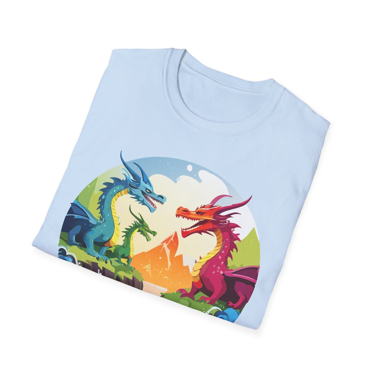 Dragon T Shirt, Dragon Shirt, Shirt with Animals, Animal Shirt