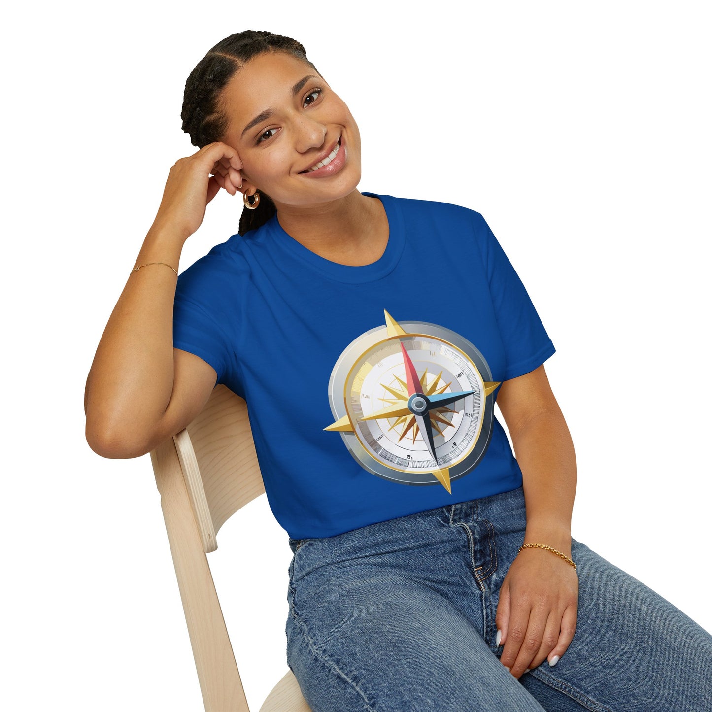 Compass T Shirt, Compass Shirt, Shirt with Compass, Navigator Shirt