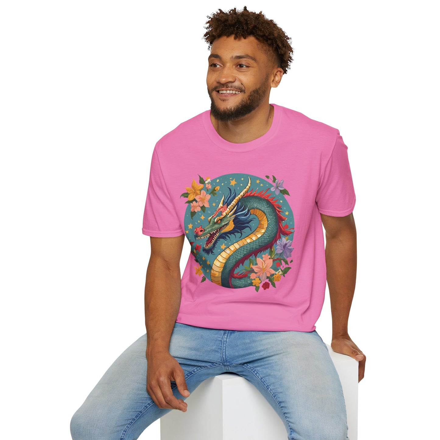 Dragon T Shirt, Dragon Shirt, Shirt with Animals, Animal Shirt