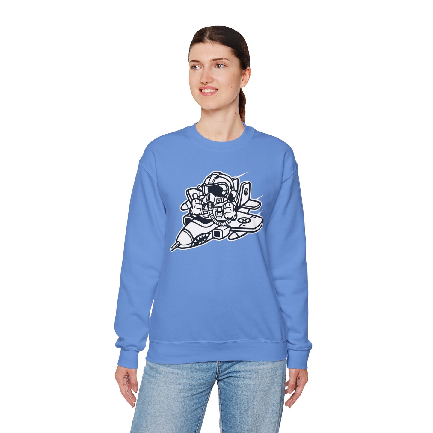 Space Shuttle Sweatshirt, Cosmic Sweatshirt, Astronaut Sweatshirt, Space Cosmic Sweatshirt