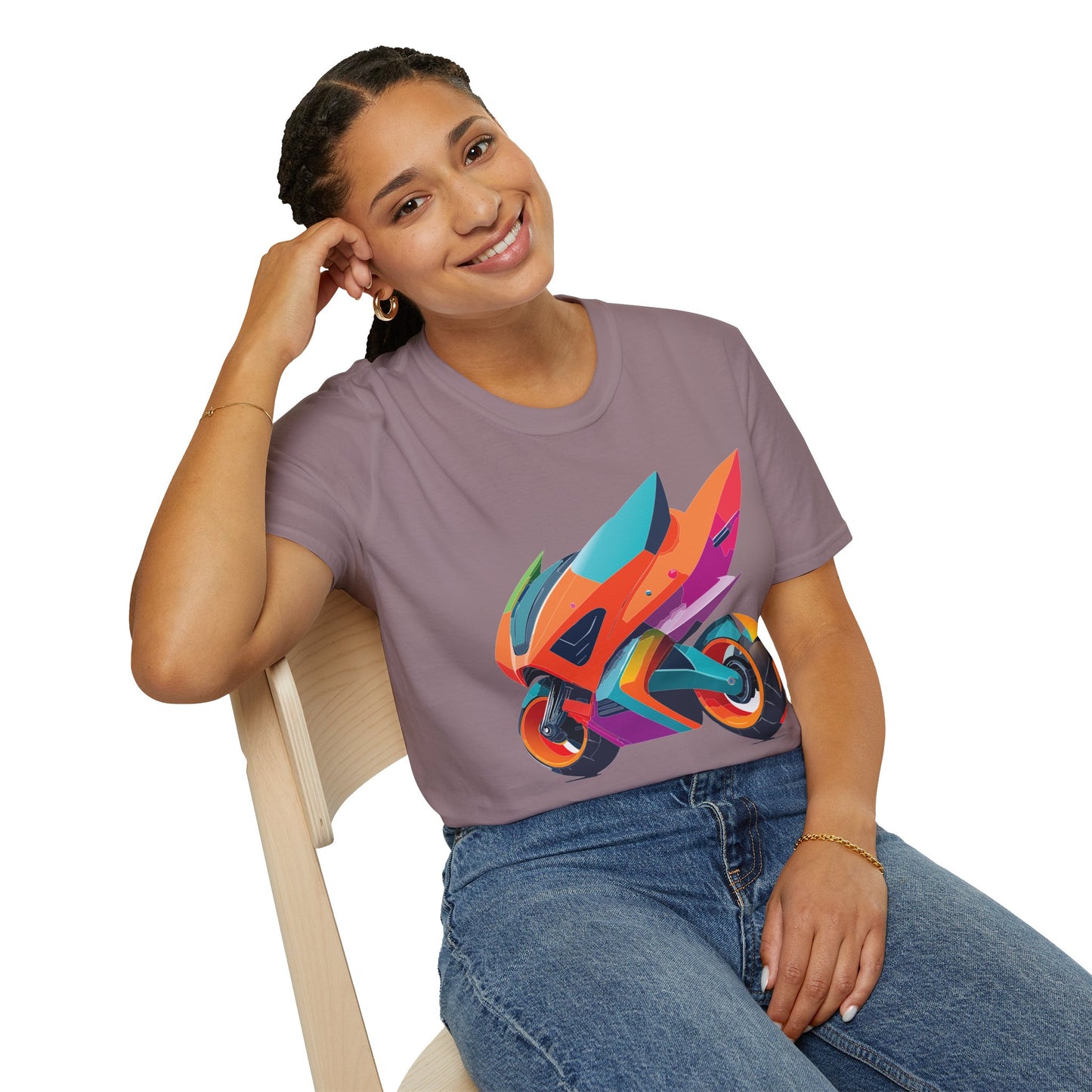 Bike T Shirt, Moto Shirt, Shirt with Motorcycle, MTB T Shirts