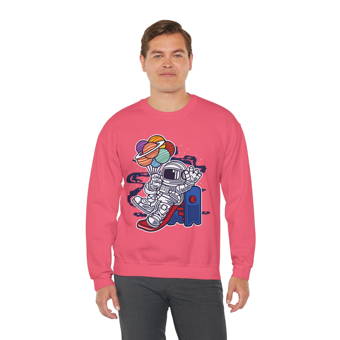 Space Shuttle Sweatshirt, Cosmic Sweatshirt, Astronaut Sweatshirt, Space Cosmic Sweatshirt