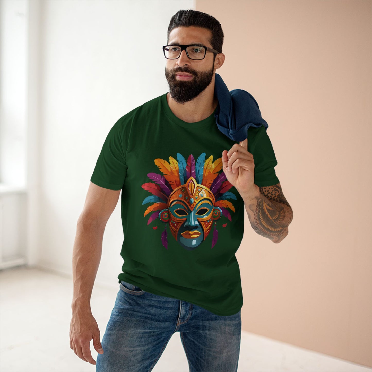 Mask Shirt, Shirt with Face - SudokuS