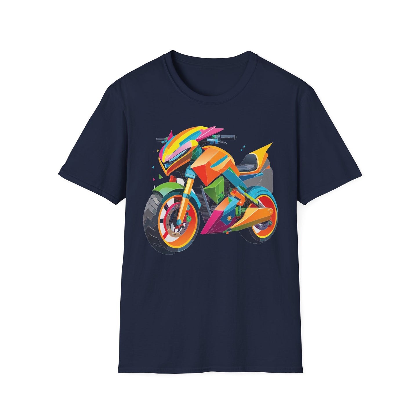 Bike T Shirt, Moto Shirt, Shirt with Motorcycle, MTB T Shirts