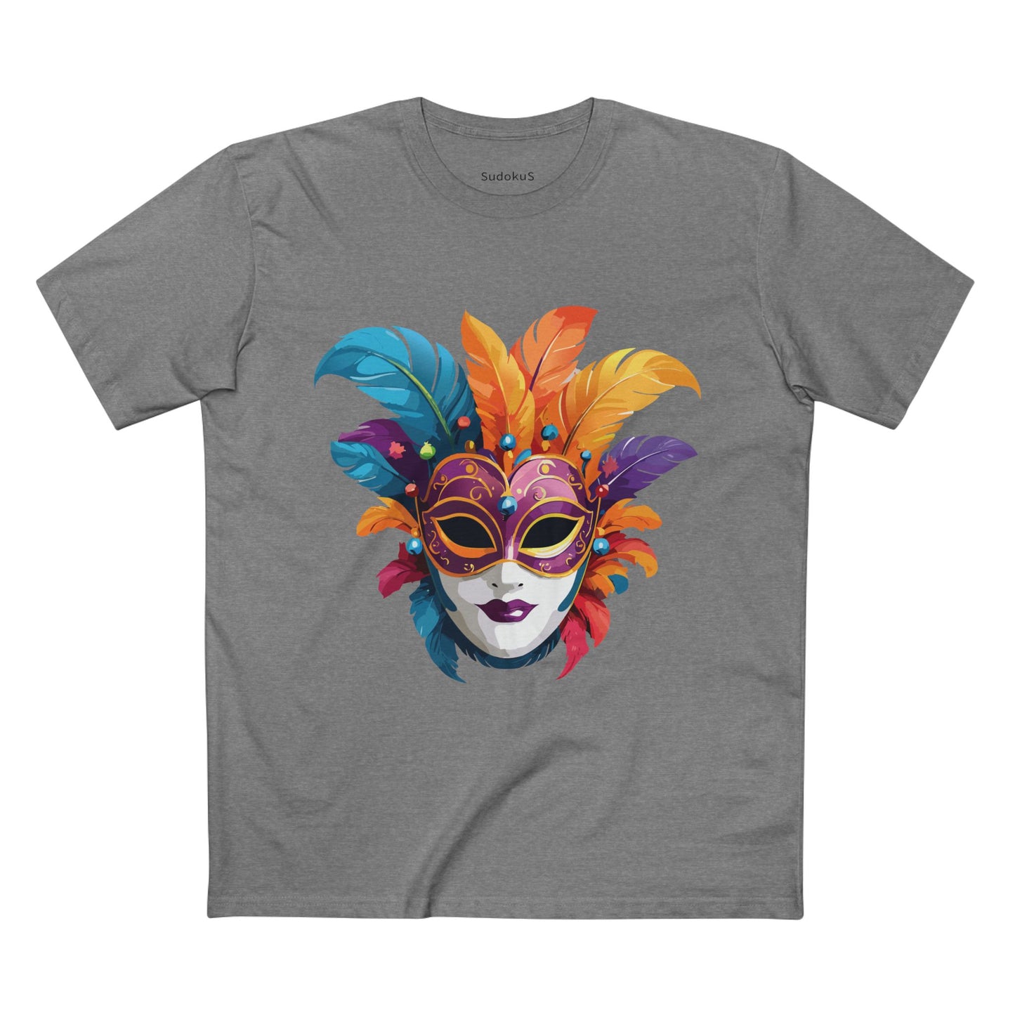 Mask Shirt, Shirt with Face - SudokuS