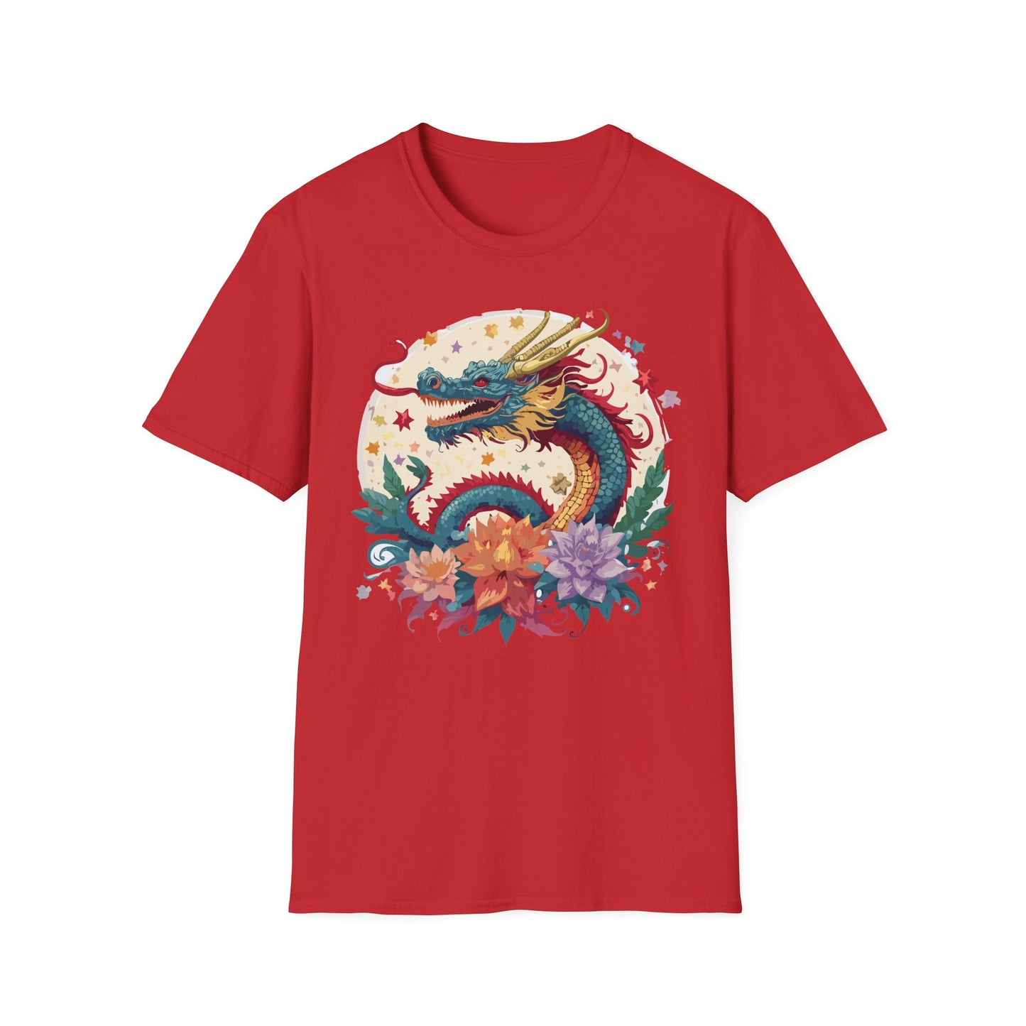 Dragon T Shirt, Dragon Shirt, Shirt with Animals, Animal Shirt