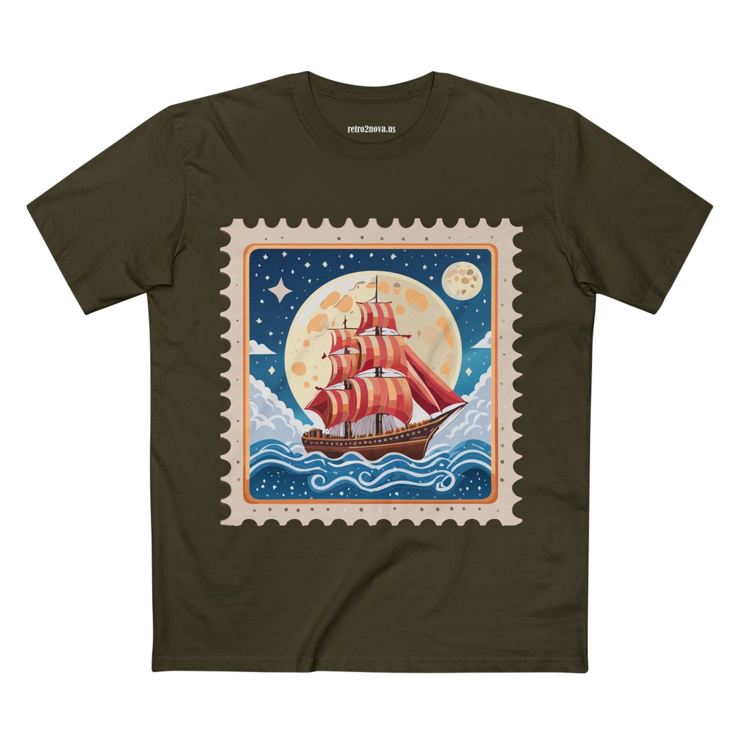 Stamp Shirt, Postage Stamp Shirt