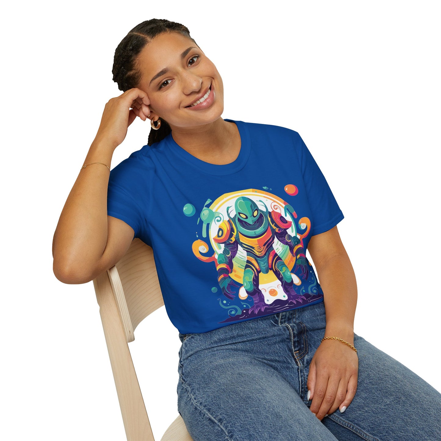 Alien T Shirt, Cosmos Shirt, Shirt with Aliens, Cosmo Shirts