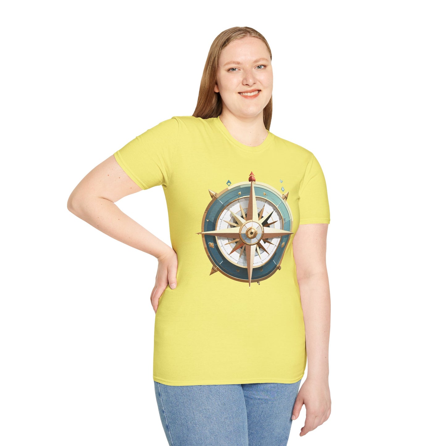 Compass T Shirt, Compass Shirt, Shirt with Compass, Navigator Shirt
