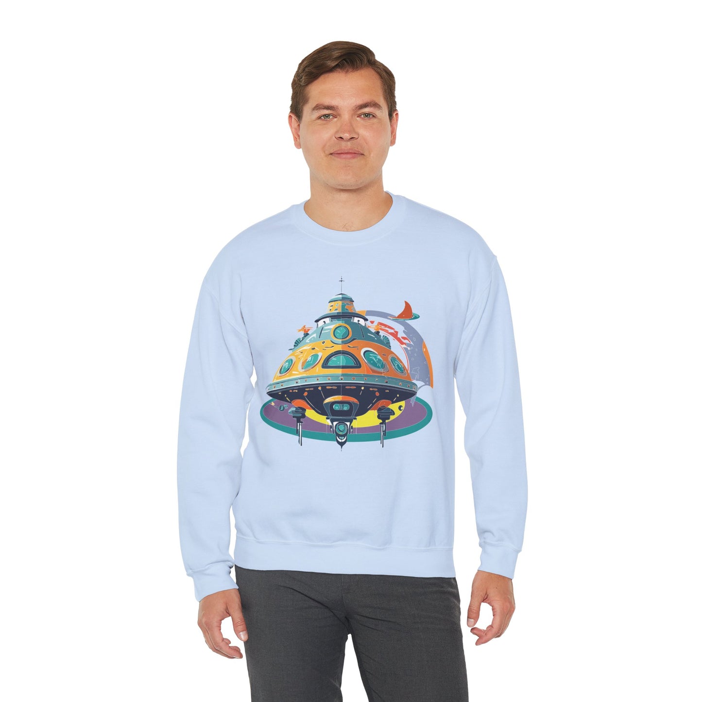 Space Shuttle Sweatshirt, Cosmic Sweatshirt, Astronaut Sweatshirt, Space Cosmic Sweatshirt
