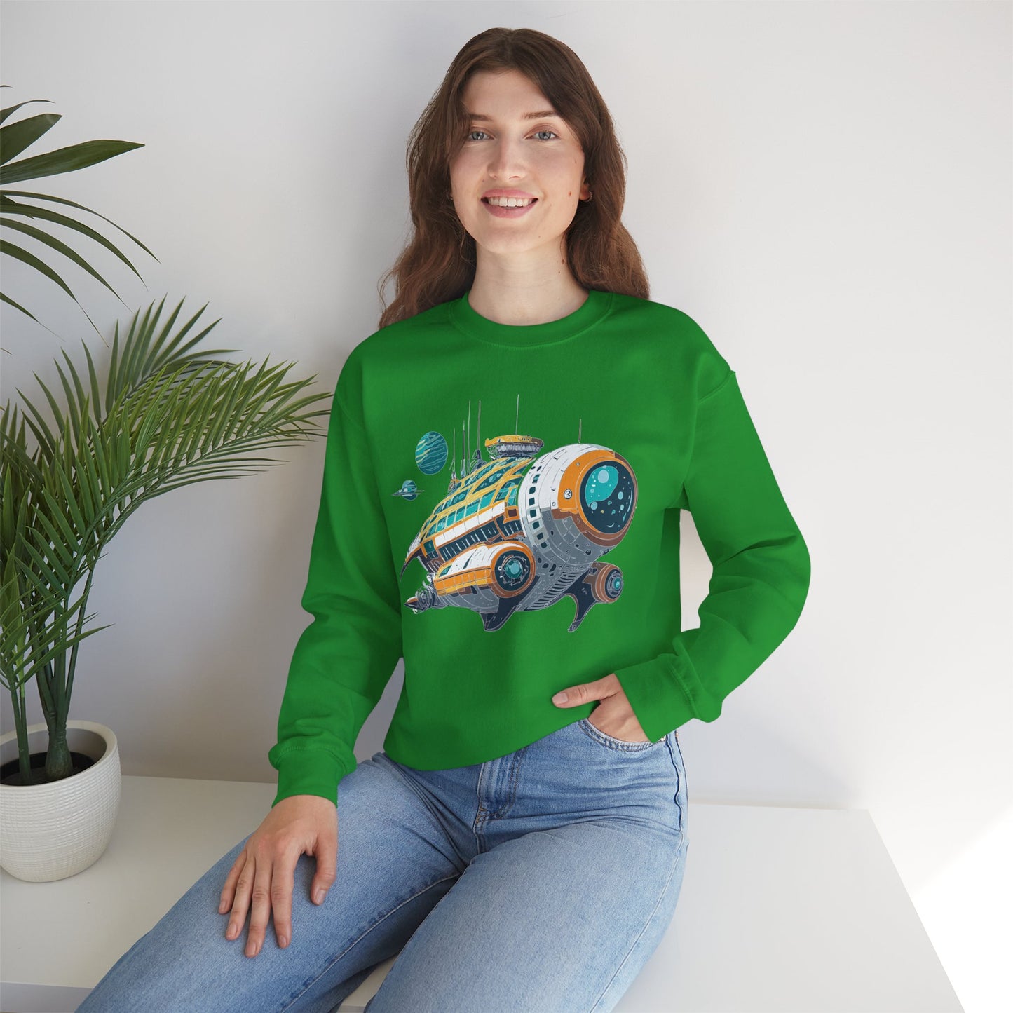 Space Shuttle Sweatshirt, Cosmic Sweatshirt, Astronaut Sweatshirt, Space Cosmic Sweatshirt