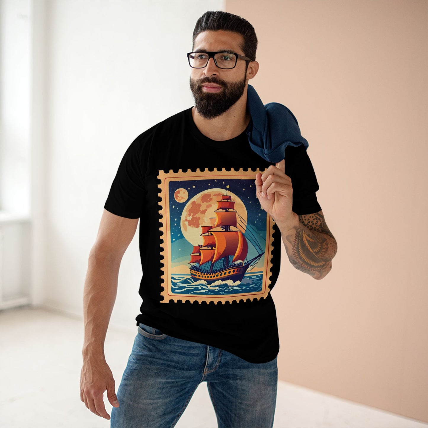 Stamp Shirt, Postage Stamp Shirt