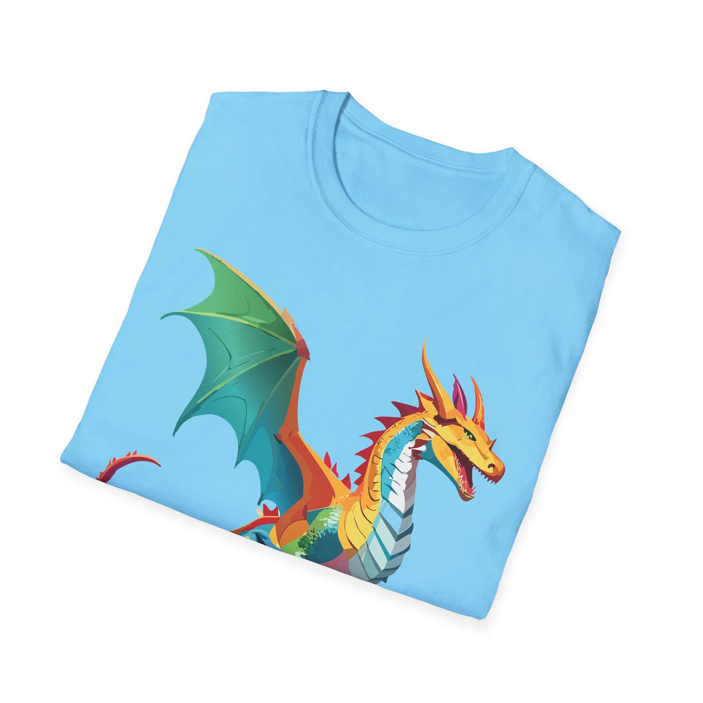 Dragon T Shirt, Dragon Shirt, Shirt with Animals, Animal Shirt