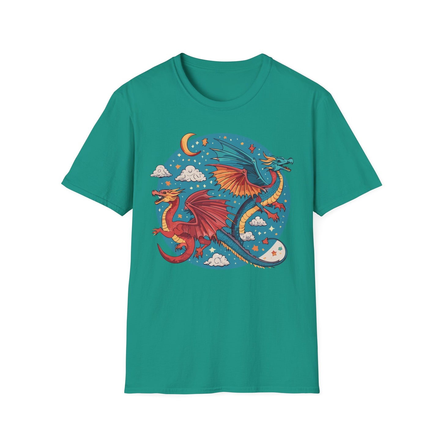 Dragon T Shirt, Dragon Shirt, Shirt with Animals, Animal Shirt