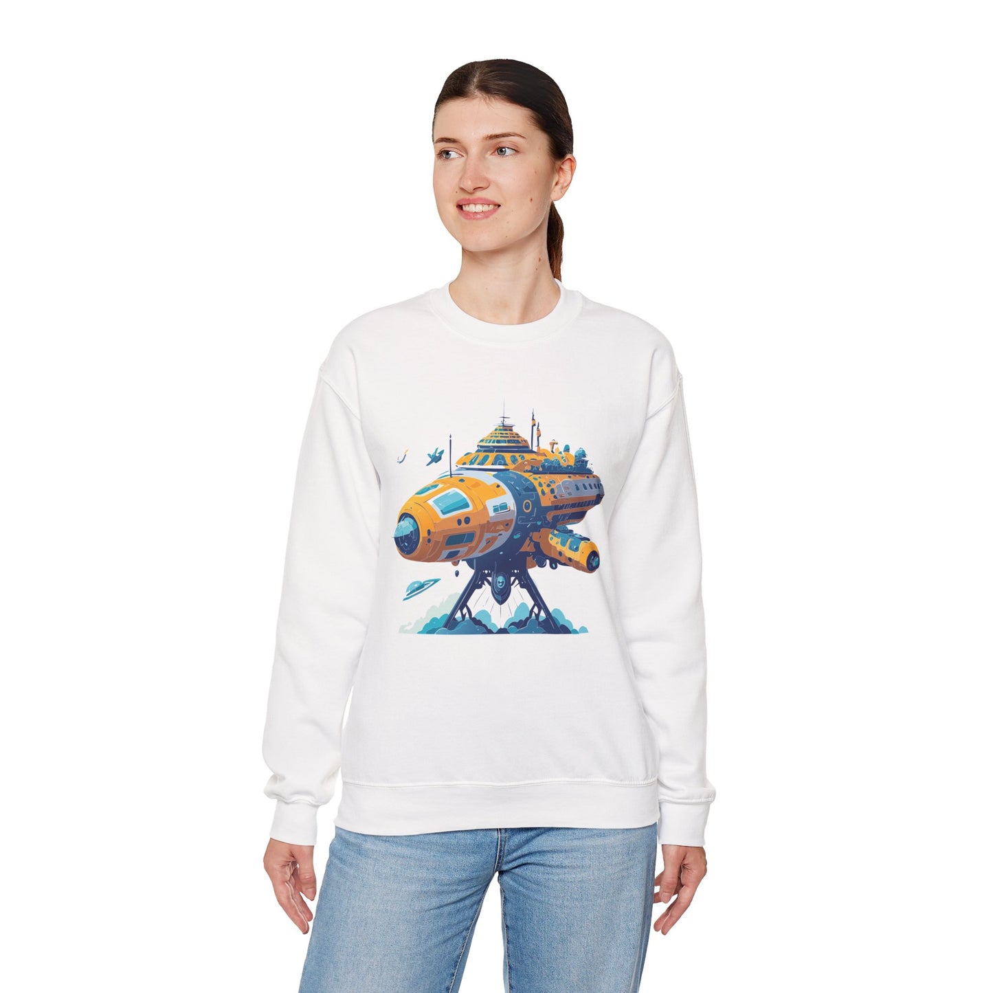 Space Shuttle Sweatshirt, Cosmic Sweatshirt, Astronaut Sweatshirt, Space Cosmic Sweatshirt
