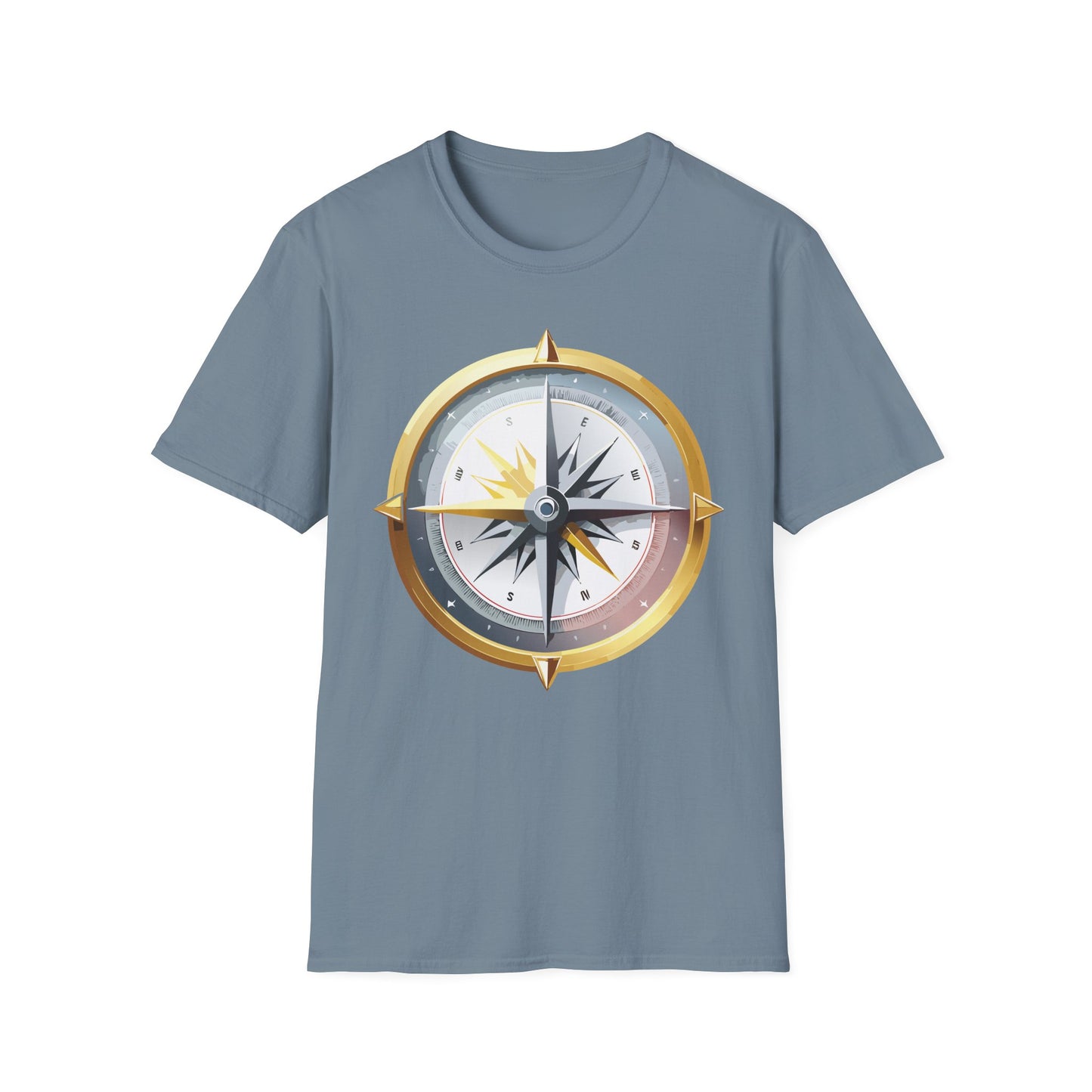 Compass T Shirt, Compass Shirt, Shirt with Compass, Navigator Shirt