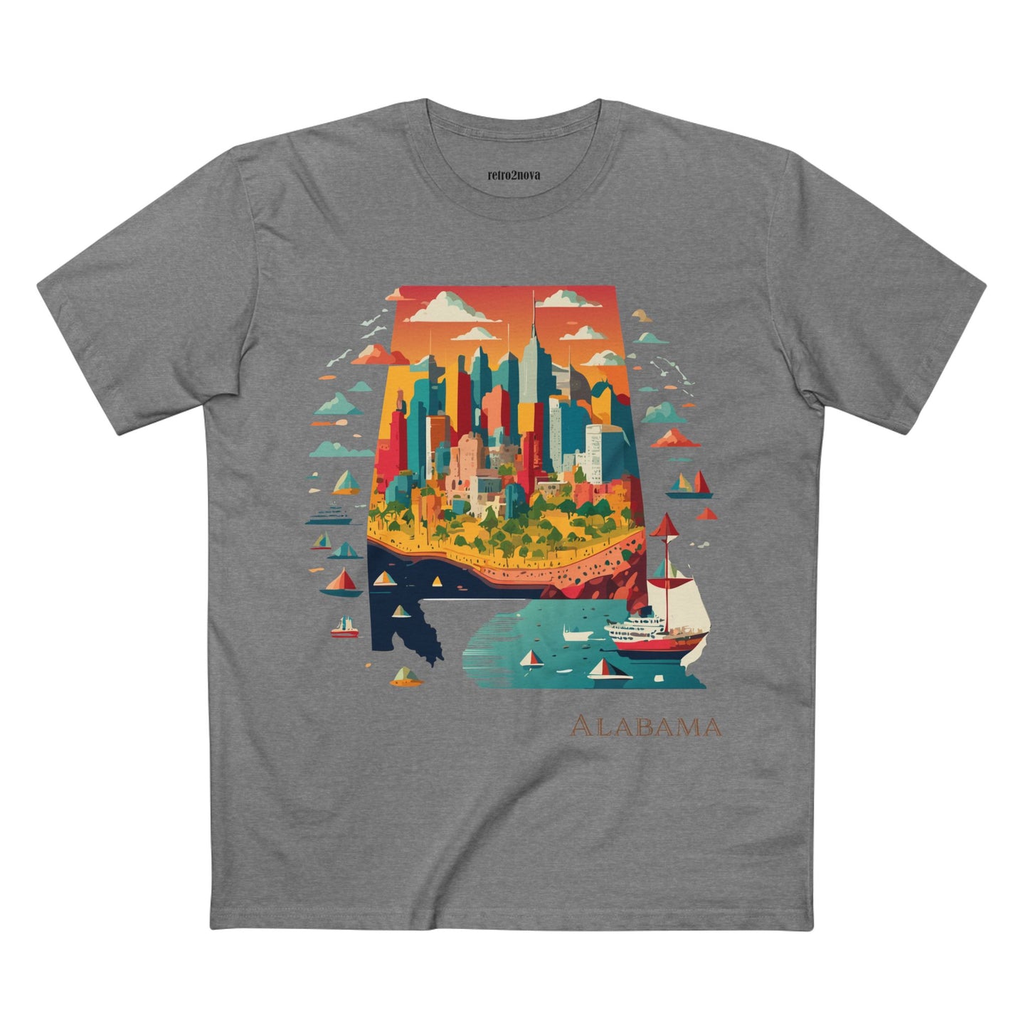 US State Shirts, Alabama Shirt