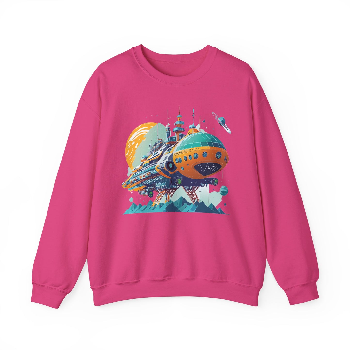 Space Shuttle Sweatshirt, Cosmic Sweatshirt, Astronaut Sweatshirt, Space Cosmic Sweatshirt