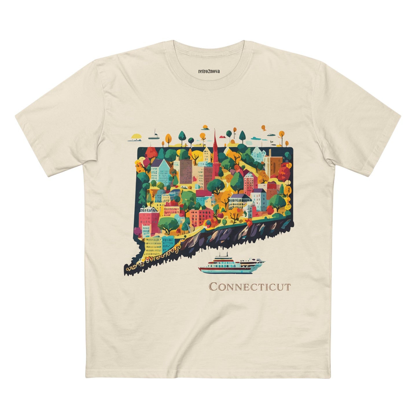 US State Shirts, Connecticut Shirt