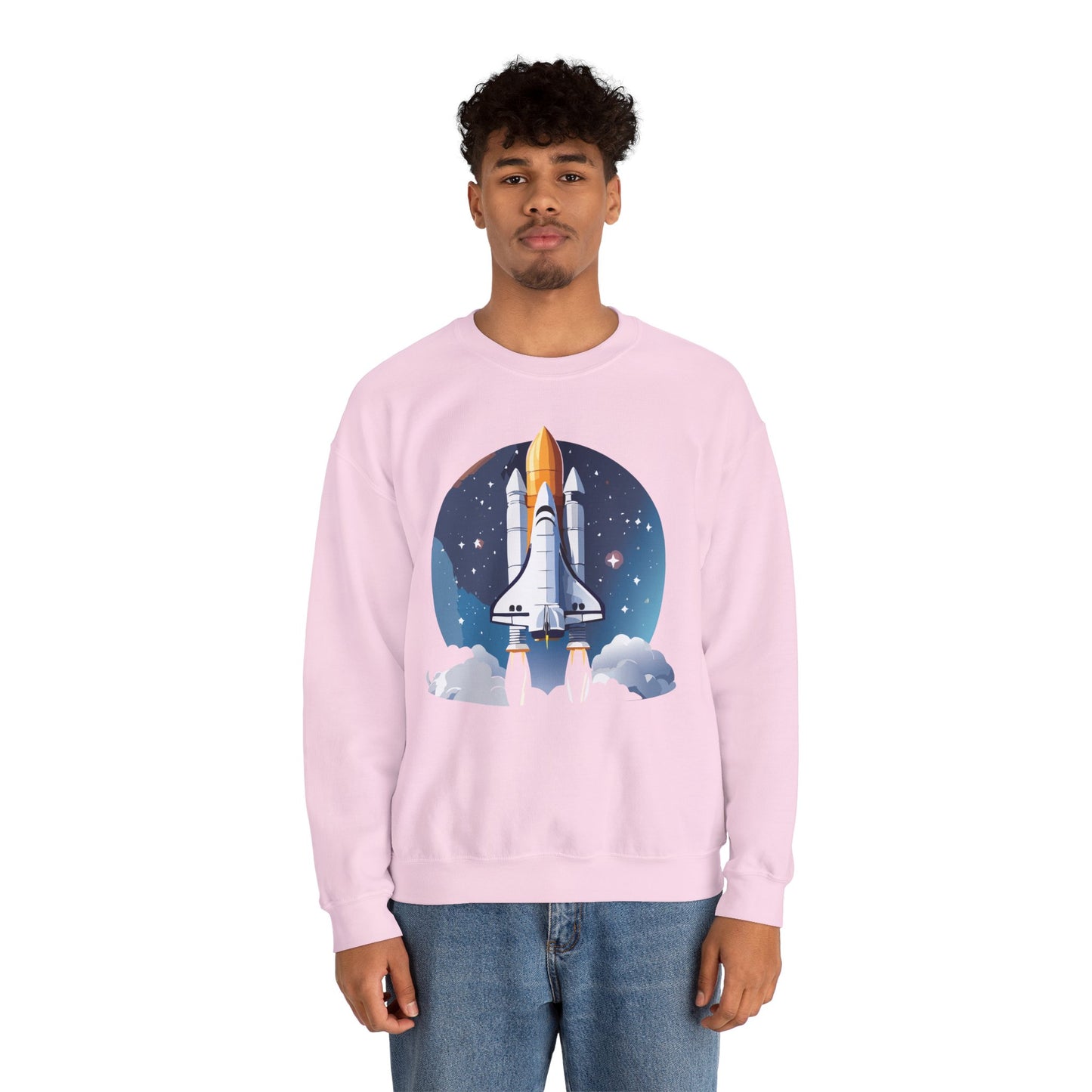Space Shuttle Sweatshirt, Cosmic Sweatshirt, Astronaut Sweatshirt, Space Cosmic Sweatshirt