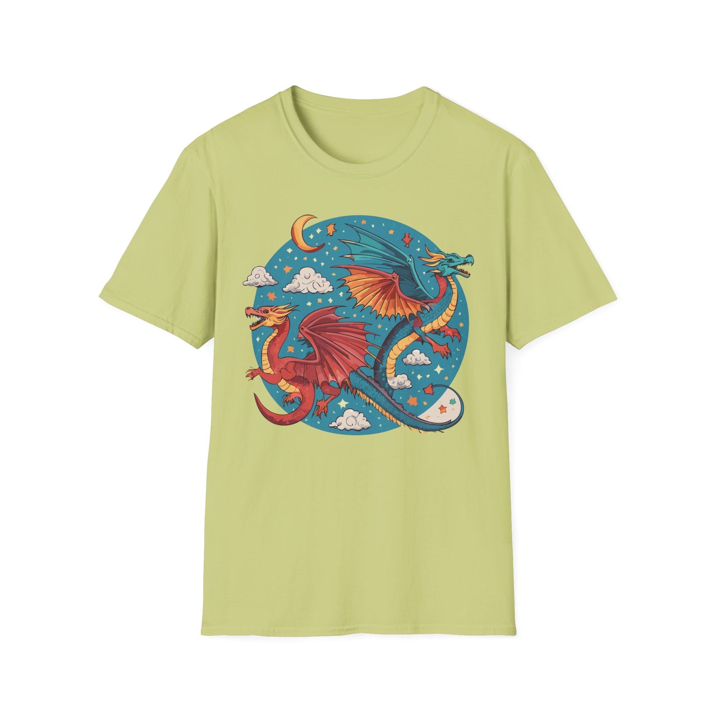 Dragon T Shirt, Dragon Shirt, Shirt with Animals, Animal Shirt