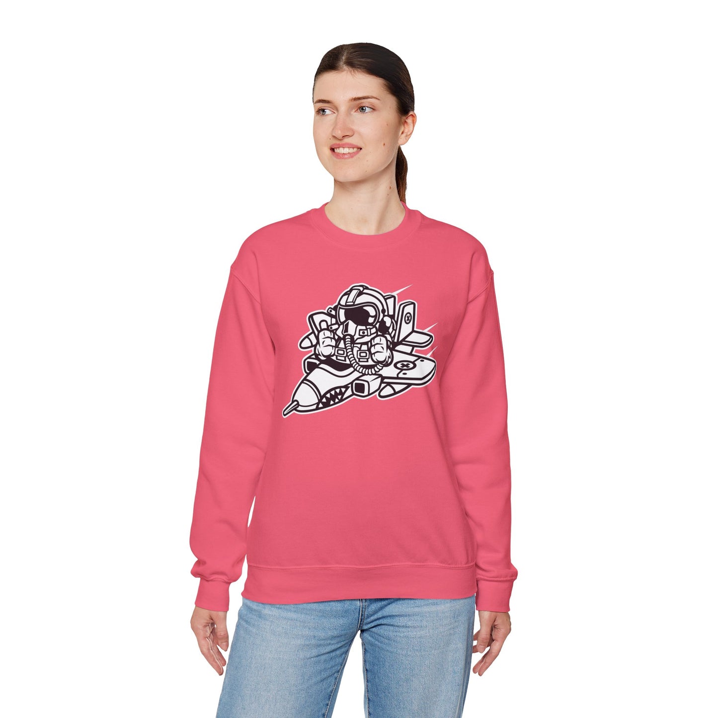Space Shuttle Sweatshirt, Cosmic Sweatshirt, Astronaut Sweatshirt, Space Cosmic Sweatshirt